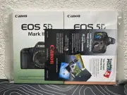 Canon EOS 5D Mark III Digital Camera Instruction Manuals In English & Spanish