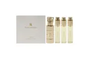 Oud 01 by Swiss Arabian for Unisex - 4 Pc Mini Gift Set 3 x 10ml Perfume Spray, 1 Metal Case