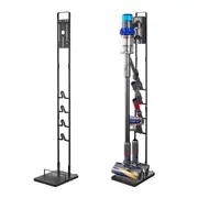 Rolling Vacuum Stand for Dyson - Multi-Model Storage with Hooks and Wheels