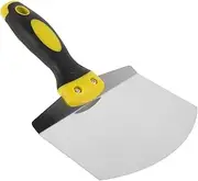 Drywall Repair Tool for Curved Surfaces Paint Scraper Wall Decal Remover Stainless Steel Spatula for Smoothing Plaster