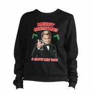 Christmas Leonardo Drink Sweatshirt CrewneckHoodie sweatshirt