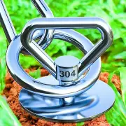 Dog Tie Out Stake,360° Swivel Dog Runner for Yard,Dog Run Anchors for Large