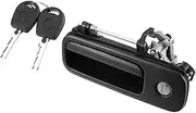 Door Lock Actuator for Golf 4 1J6827565B Car Tailgate Handle Trunk Plastic Handle Buckle with Lock 2 Keys Tailgate Boot Lock