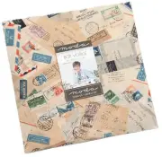Bon Voyage Moda Layer Cake 42 100% Cotton 10" Precut Quilt Squares
