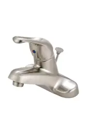 KB518B Wyndham 4-Inch Centerset Single Loop Handle Lavatory Faucet with Brass...