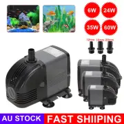 Adjustable Flow Submersible Pump Fountain Pond Aquarium Water Pump Fish Tank AU