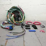 1974 Down JP CJ Series Wire Harness Upgrade Kit fits painless terminal compact