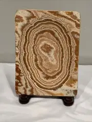 Natural Aragonite Stone Tray Trinket Dish Ashtray Incense Burning Soap Dish #6