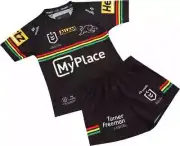 Penrith Panthers 2025 NRL Toddler Home Jersey Sizes 0-4 BNWT