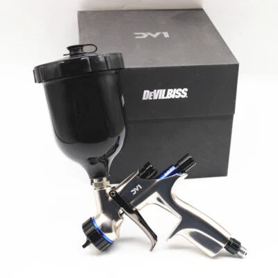 Devilbiss DV 1 HVLP 1.3mm Silver Car Paint Tool Pistol Spray Gun Made in China
