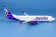 1:200 GeminiJets Avelo BOEING 737-800S Passenger Airplane Diecast Aircraft Model