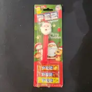 NEW PEZ Christmas Old Time Santa Claus CARDED Candy Sealed Lemon Strawberry