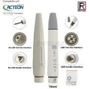 Dental Ultrasonic Scaler LED Handpiece Fits Satelec Acteon P5 Newtron Suprasson
