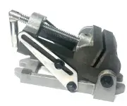 3" Benchtop Bench Vise Drill Press Tilting Angle Vise Swivel Desktop Clamp