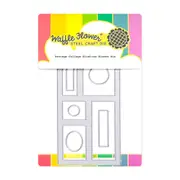 Waffle Flower Postage Collage Slimline Blocks Die