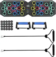 Push up Bar | Foldable Muscle Strength Training Board - Fitness Floor Chest Muscle Exercise Equipment for Men and Women