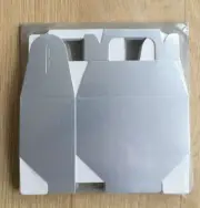 NEW Stampin' Up! 12 Silver Mini Gable Boxes