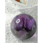 烏拉圭紫水晶球帶影山帶彩