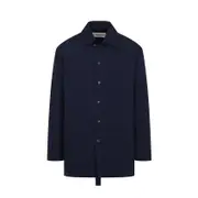 [Mordecai] Mordecai-Ink Blue Pocket Collar Shirt-Uomo S STAND