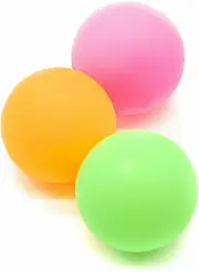 Rubber Fetch Ball Bright Pet Puppy Toys Dog Interactive Training Toy Teething