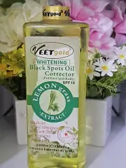 Veet Gold Whitening Lemon Grass Extract Oil Body corrector Oil