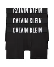 Calvin Klein Intense Power Logo Waistband Micro Boxer Briefs, Pack of 3