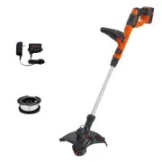 40V MAX Lithium Ion String Trimmer Edger with Automatic Feed and Charge Indic...