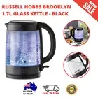 Russell Hobbs Brooklyn 1.7L Glass Kettle Black Stainless Steel RHK172BCH