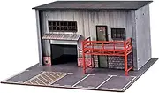 1/64 Model Car Display Case Vehicle Garage Display Simulation Parking Lot