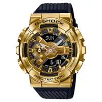 在飛比找蝦皮商城優惠-【CASIO】卡西歐 G-SHOCK金屬零件金色IP錶殼堆疊