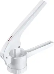 Westmark Spaetzle and Potato Press 1 Piece - Versatile Dough Press for Spaetzle, Mashed Potatoes and Spaghetti Ice Cream - White