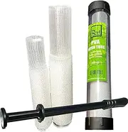 MALTBYS' STORES 1904 LTD PVA Mesh Set with Plunger Rod Hutchinson Fishing Tackle, Clear, PVA Mesh Set