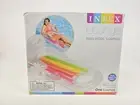 Intex King Kool Inflatable Pool Lounge Chair Float Clear 63" x 33"