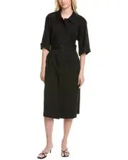 Lafayette 148 New York Plus Cade Midi Dress