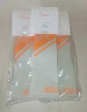Compression Socks Orange & Nude women's Large / XL By BULLETPROOF 3 Pairs NEW