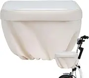 Bike Basket Cover - Dustproof Protector for Bike Basket,Dustproof Cycling Accessories, Waterproof Biking Rear Rack Sunshade for Rainy Day