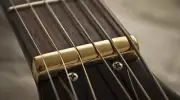GeetarGizmos Slotted BRASS NUT for Gibson SG Guitar - 43mm - Replacement Upgrade