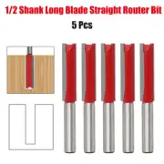 Metric 1/2" inch Woodwork Straight Router Cutter Bit Router Cutter Bit 1/3" inch