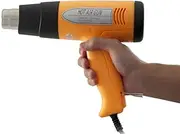 DHG1500 DOSS 1500W Hot Air/Heat Gun Doss Power: 1500W Power: 1500W, 2-Speed Selectable