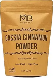 Cinnamon Powder for Hair Pack 227 Gram (8 oz) | External Use Only | Cinnamomum cassia | For Hair Growth
