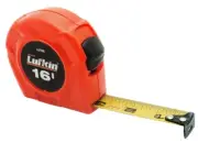 NEW CASE OF (6) LUFKIN L616N 3/4" X 16' FOOT TAPE MEASURE RULERS ORANGE HI-VIZ