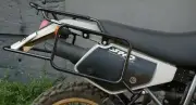 SUZUKI DR250SE - DR350SE WHOLE-WELDED LUGGAGE RACK SYSTEM BLACK MOTORCYCLE BIKE