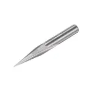 0.5mm Tip 15 Degree 50mm Length Carbide Tapered Wood Engraving CNC Router Bit