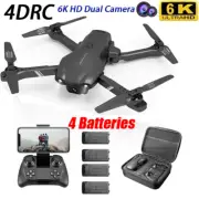 4DRC V13 Drone WiFi FPV 6K Dual Camera Selfie Foldable Quadcopter Altitude Hold