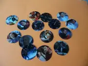 Pre Cut One Inch Bottle Cap Images MOVIE BACK TO THE FUTURE #2 Free Shipping