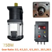 220V DC Planetary Reducer Variable Speed Controller Brushless Gear Motor 750W