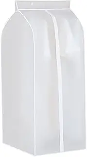 WEKAMOS Transparent Garment Storage Bag Clothes Cover for Dust Protection Protective Garment Holder for Coats Jackets Lightweight Washable Design for Home Use