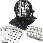 Generic Deluxe Reusable Bingo Lotto Machine Portable Durable for Home Entertainment