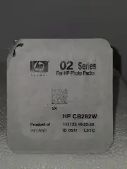 HP Photo Pack Ink 02 Series for HP Photo Packs CB282W Sealed Yellow
