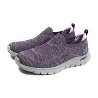 在飛比找樂天市場購物網優惠-SKECHERS ArchFit 運動鞋 女鞋 紫色 寬楦 